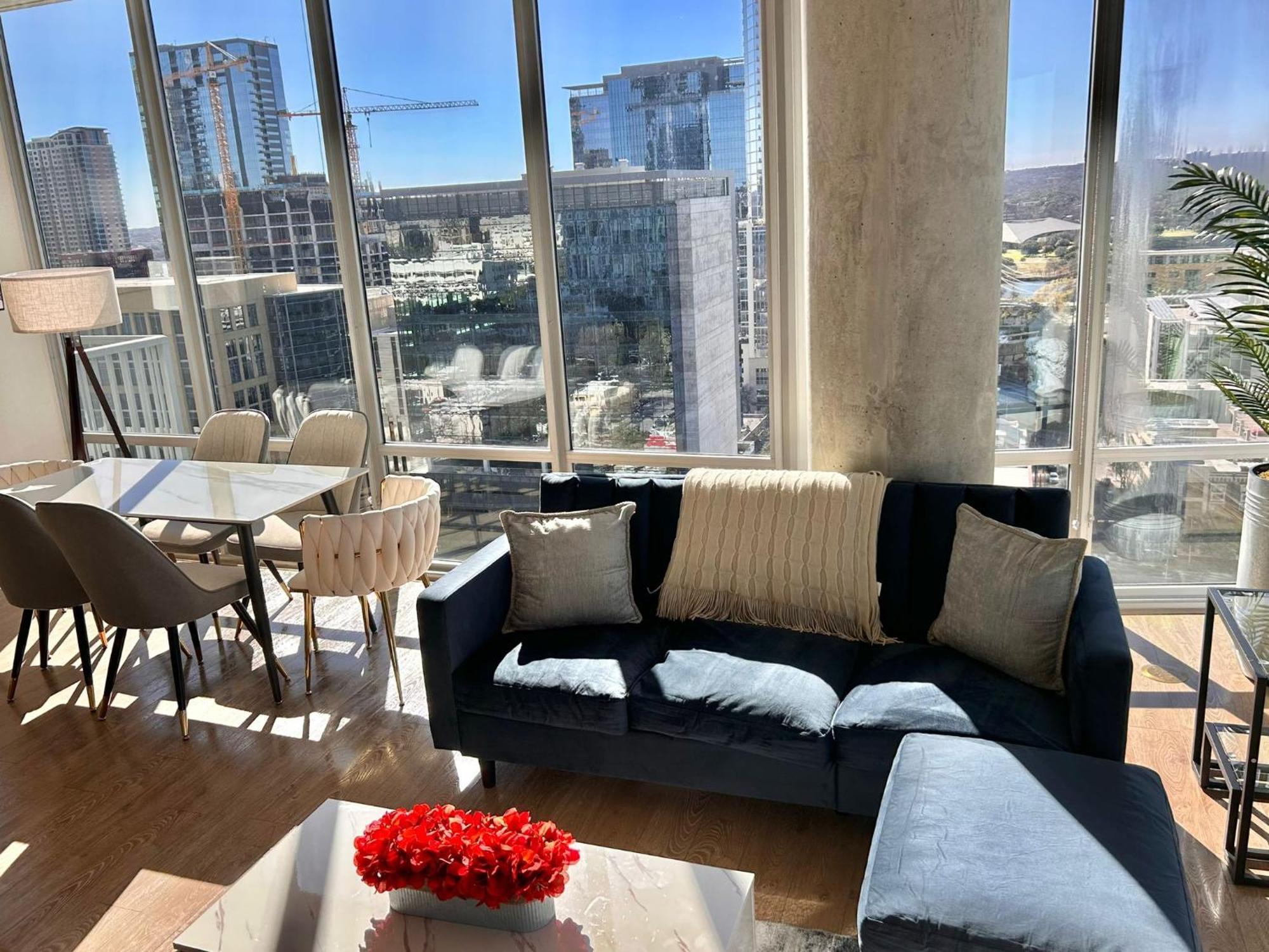 Indulge In Luxury Living 2 Bedroom Gem In The Heart Of Austin With Pool, Gym, And Breathtaking Views Zewnętrze zdjęcie
